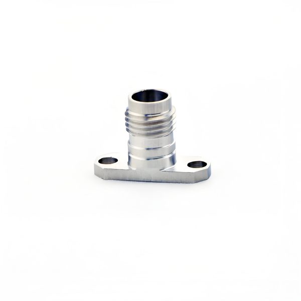 1.85mm Straight Female Connector, 2 Hole Flange with Accepts Pin, DC to 67GHz - 图片 3