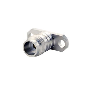 1.85mm Straight Female Connector, 2 Hole Flange with Accepts Pin, DC to 67GHz